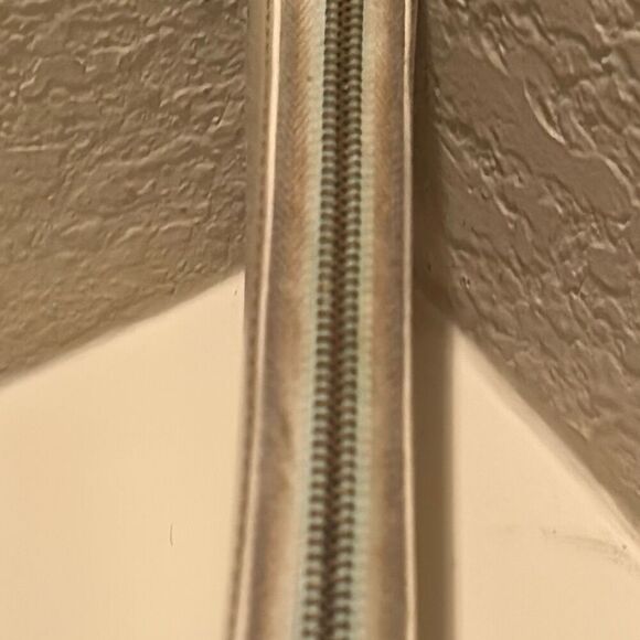 Goyard Matignon Zip Around Long Wallet White Leather Pattern Luxury Artsy Summer - Picture 7 of 16